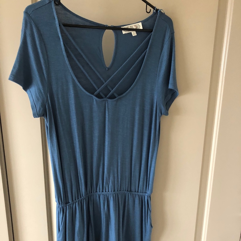 Blue romper